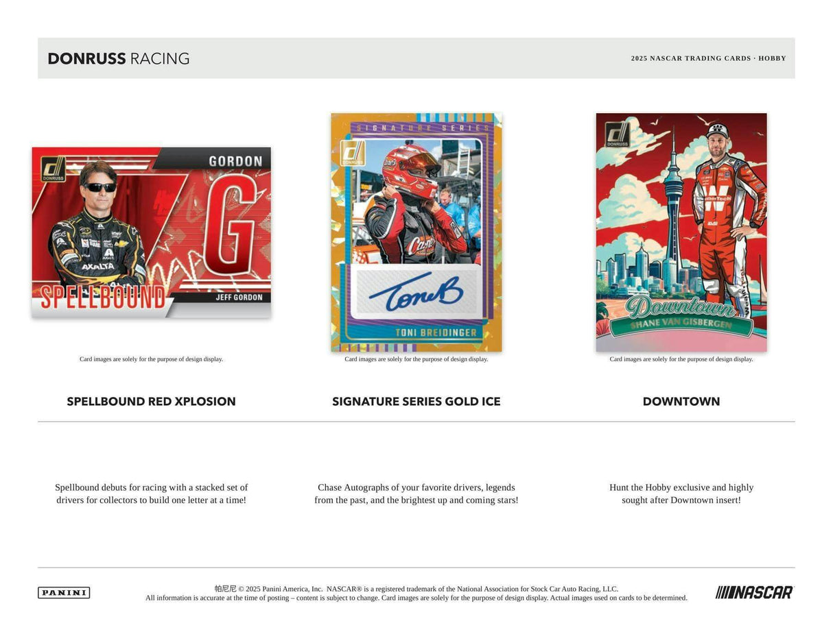 2025 Panini Donruss Racing Hobby Box