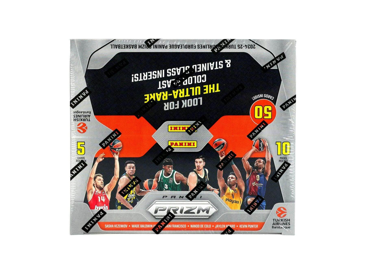 2024/25 Panini Prizm Turkish Airlines EuroLeague Basketball Hobby Box