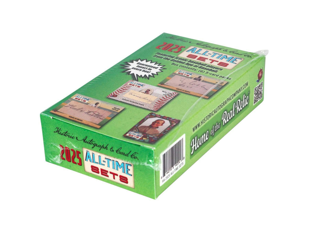 2025 Historic Autographs All Time Sets Baseball Hobby Box