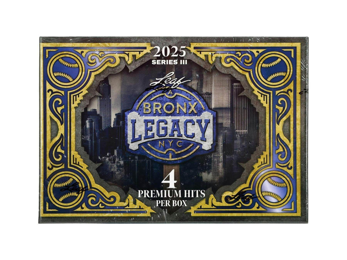 2025 Leaf Bronx Legacy Baseball Hobby Box