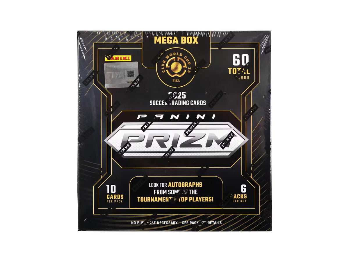 2025 Panini Prizm FIFA Club World Cup Soccer Mega Box