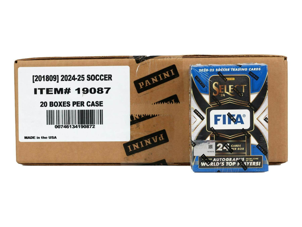 2024/25 Panini Select FIFA Soccer 6-Pack Hobby Blaster 20-Box Case