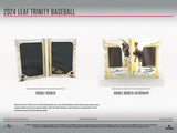 2024 Leaf Trinity Baseball Hobby Box