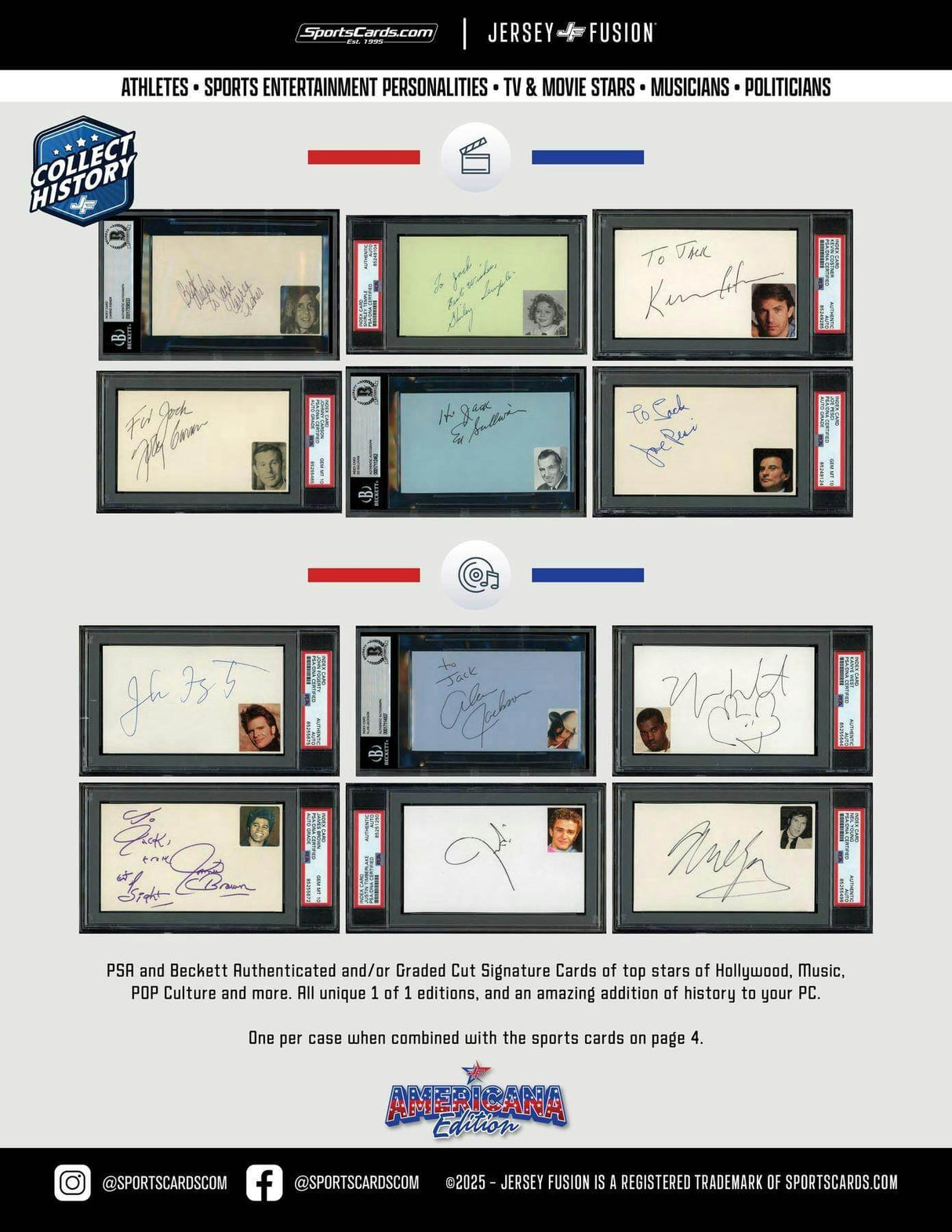 2025 Jersey Fusion Americana Edition Hobby Box