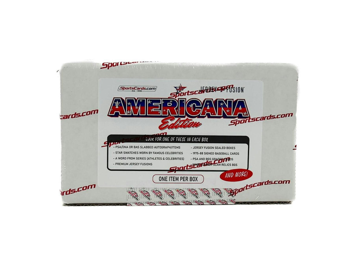 2025 Jersey Fusion Americana Edition Hobby Box