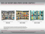 2025 Leaf History Book Sports Edition: Chapter 2 Hobby Box