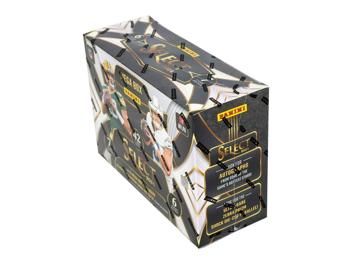 2024 Panini Select Football Mega Box (Black & Green Prizms!)