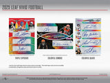 2025 Leaf Vivid Football Hobby Box