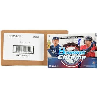 2025 Bowman Chrome Baseball Breaker Delight 6-Box Case
