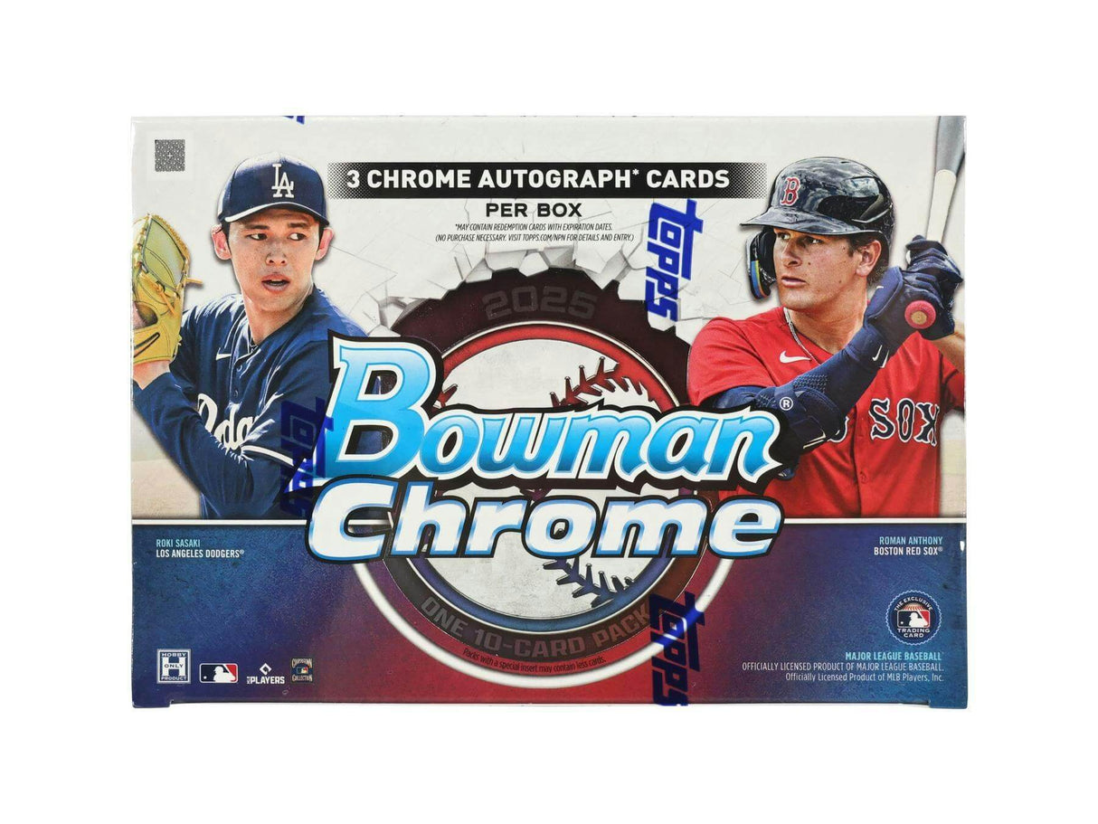 2025 Bowman Chrome Baseball Breaker Delight 6-Box Case