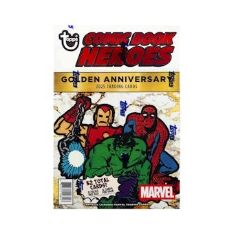 2025 Topps Marvel Comic Book Heroes 1975 Golden Anniversary Hobby Box