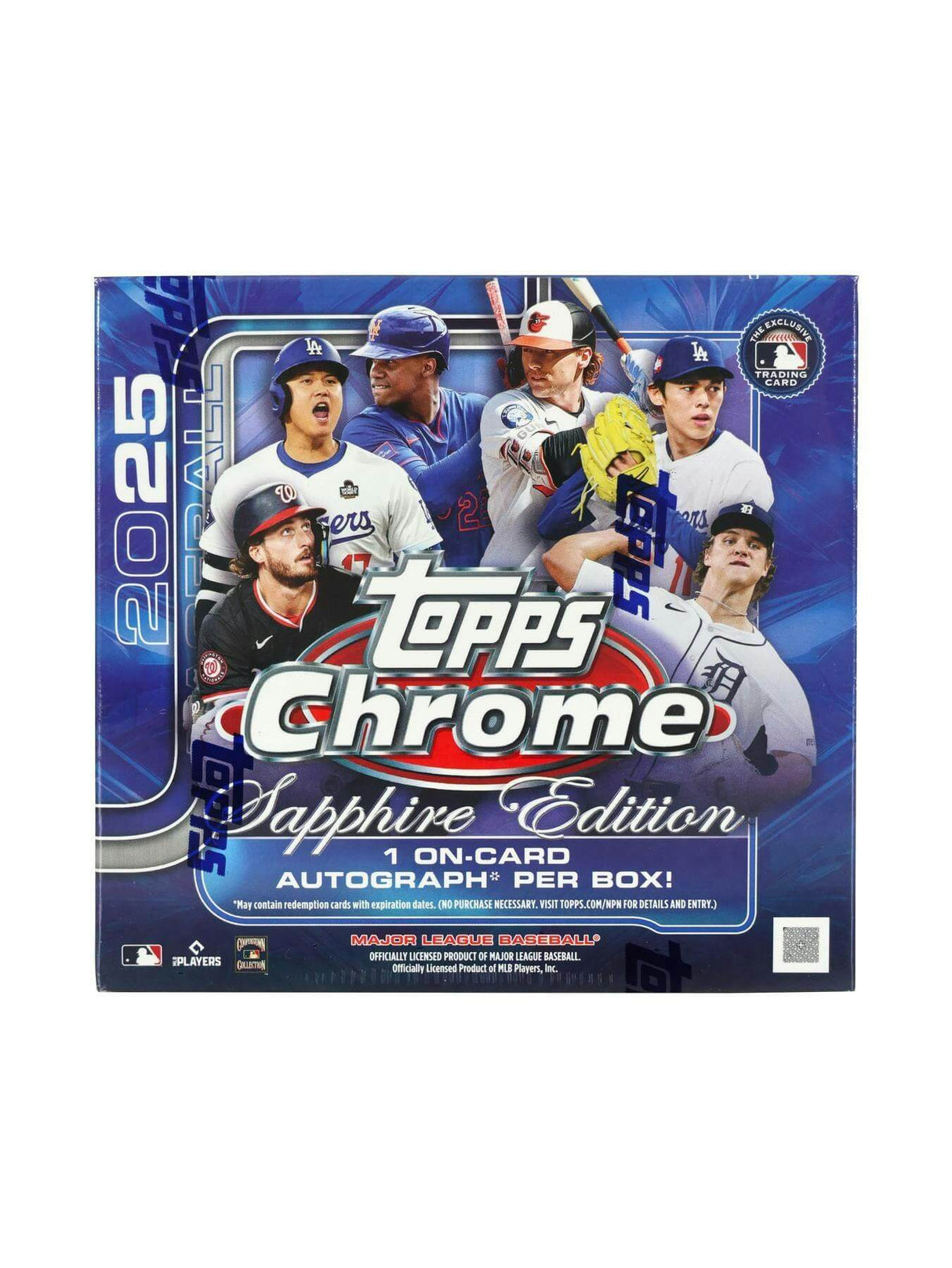 2025 Topps Chrome Baseball Sapphire Edition Hobby Box