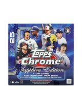 2025 Topps Chrome Baseball Sapphire Edition Hobby Box