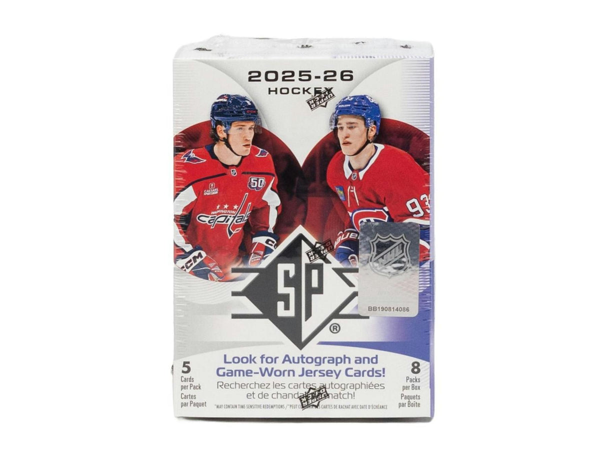 2025/26 Upper Deck SP Hockey 8-Pack Blaster Box