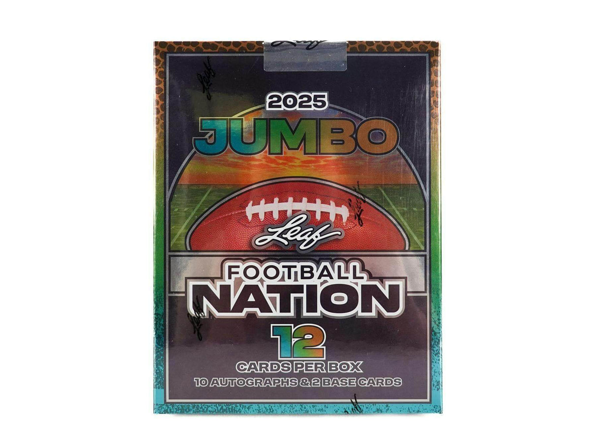 2025 Leaf Football Nation Hobby Jumbo Box