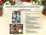 2025/26 Topps Holiday Basketball Mega Box