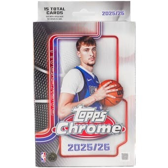 2025/26 Topps Chrome Basketball Hanger Box