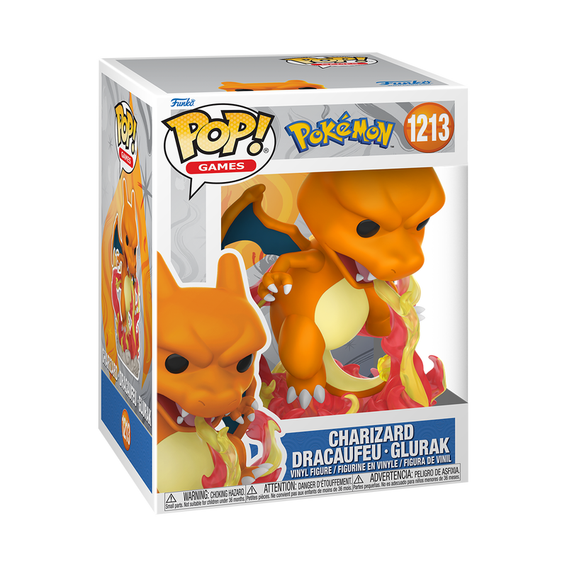 Funko POP! Games: Pokemon Charizard Premium Funko Pop! Vinyl Figure #1213