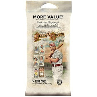 2025 Topps Chrome Allen & Ginter Baseball Jumbo Value Fat Pack