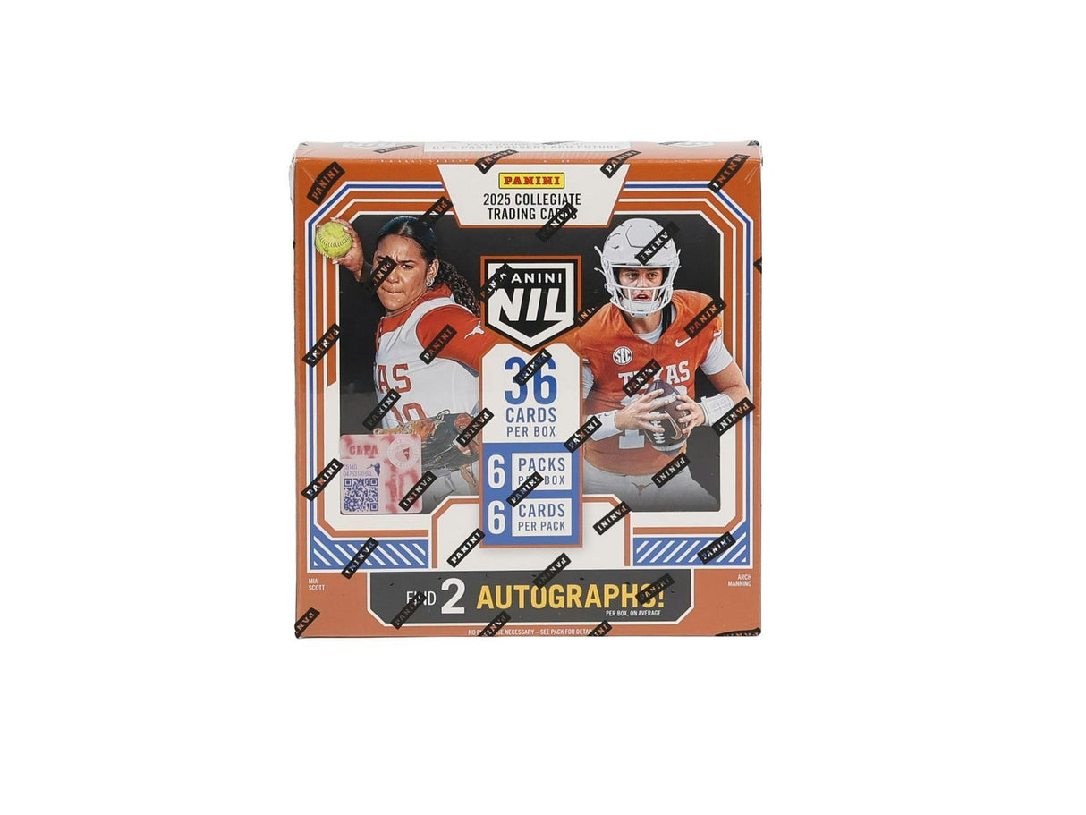 2025 Panini NIL Texas Longhorns Football Hobby Box