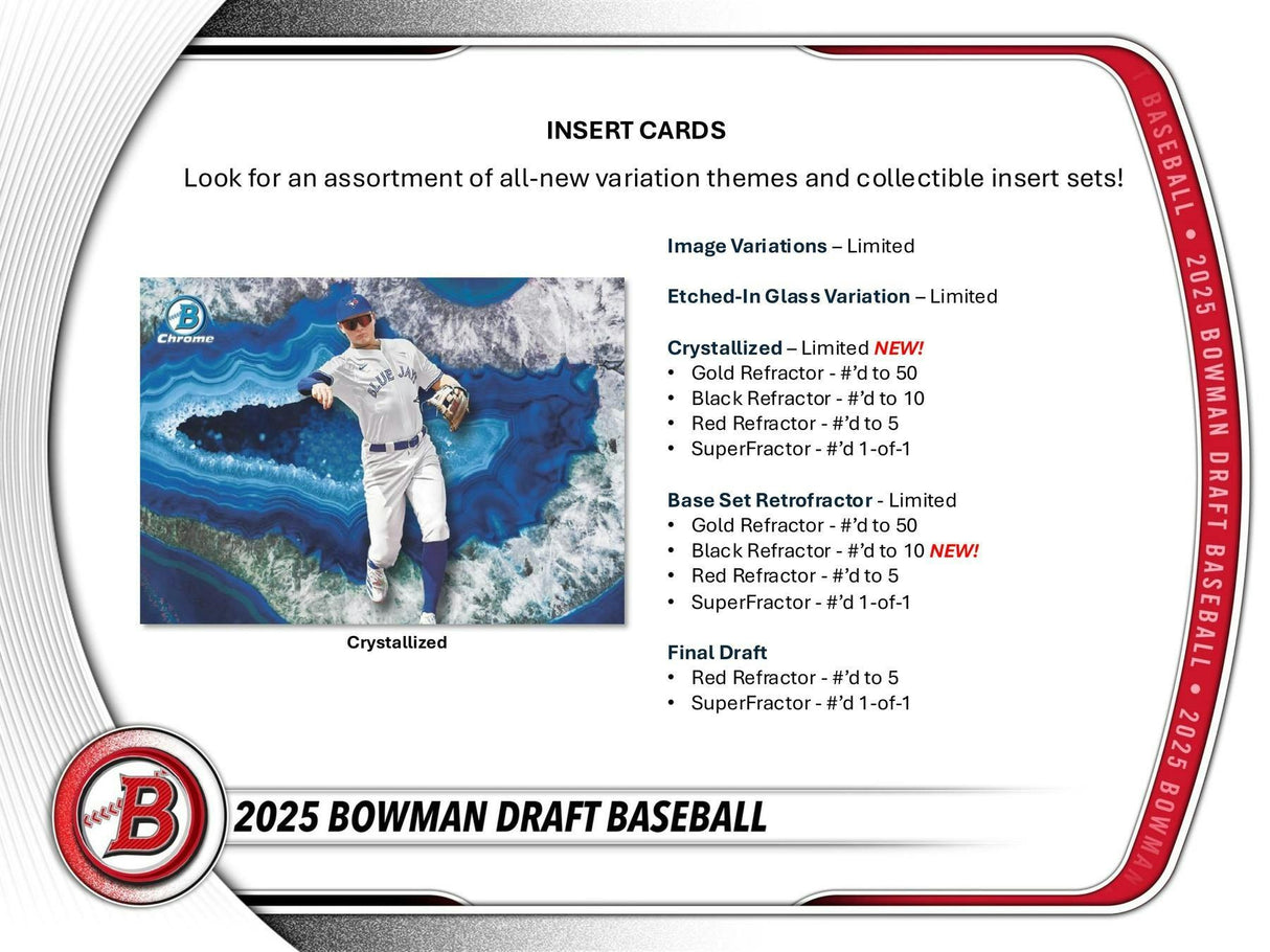 2025 Bowman Draft Baseball Super Jumbo Box
