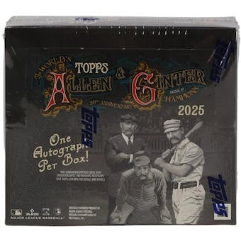 2025 Topps Allen & Ginter X Baseball Hobby Box