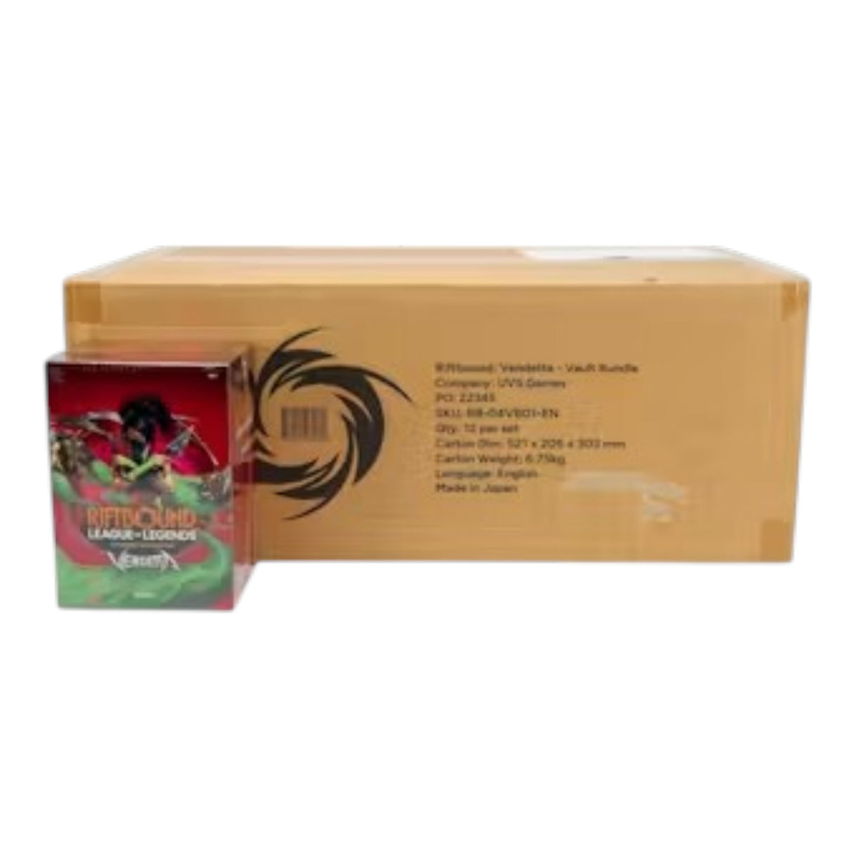 Riftbound League Of Legends: Vendetta Vault Bundle 12-Box Case