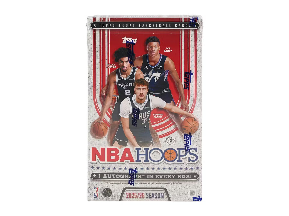 2025/26 Topps Hoops Basketball Hobby Pack