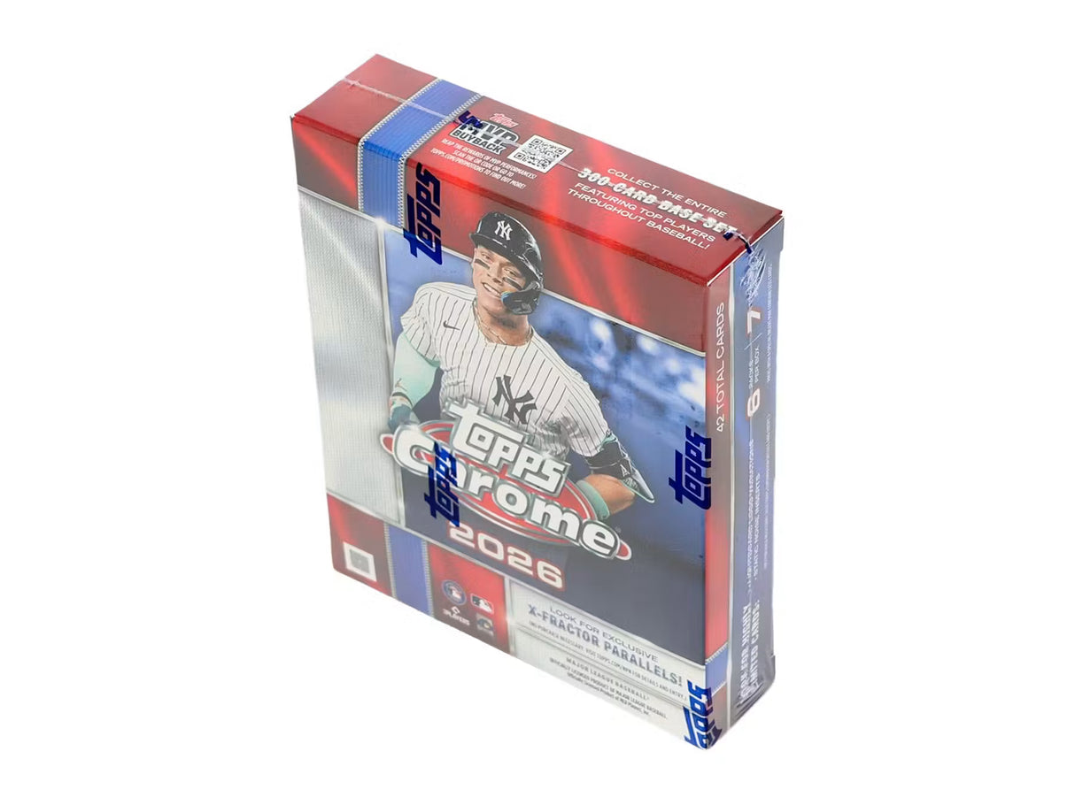 2026 Topps Chrome Baseball Mega 20-Box Case