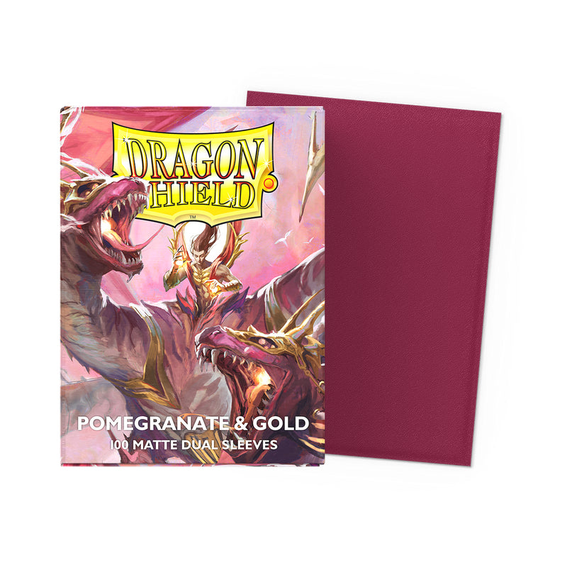 Dragon Shield: Game Sleeves (Matte Dual) 100ct Pack [Various Colors]
