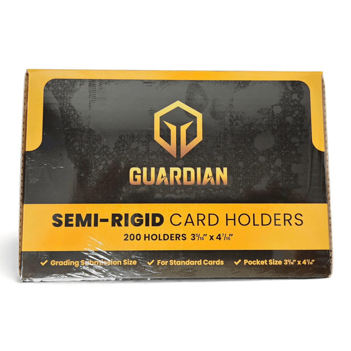 Guardian: Premium Semi-Rigid Trading Card Holders (200ct Box)