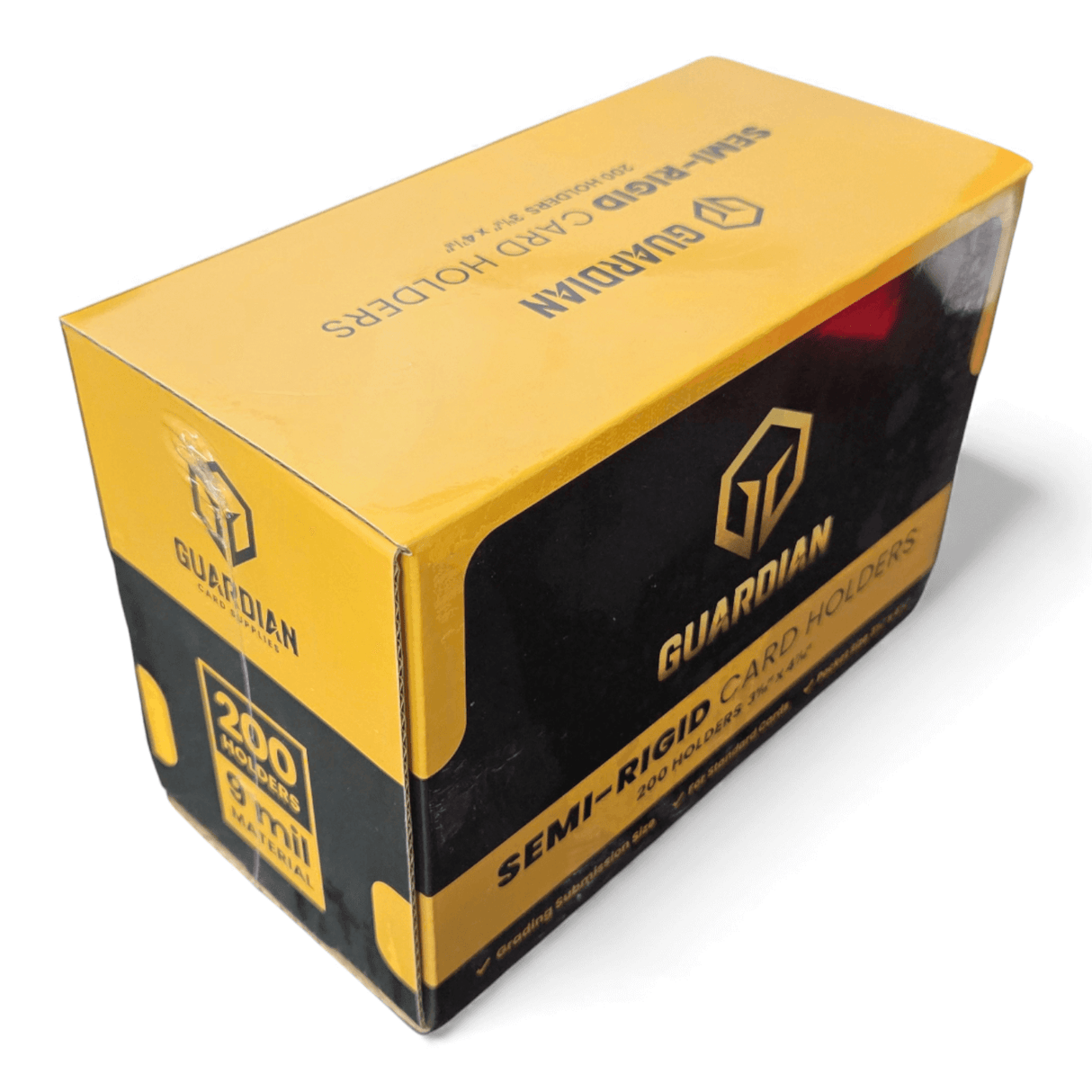 Guardian: Premium Semi-Rigid Trading Card Holders (200ct Box)