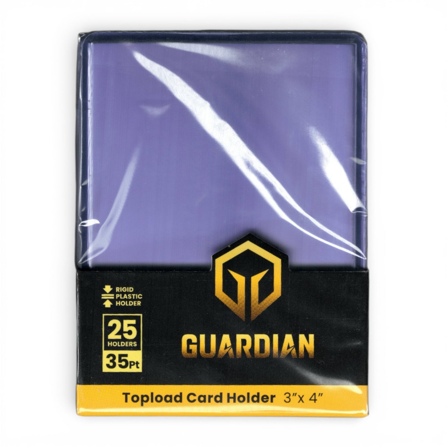 Guardian 35pt Trading Card Topload Card Holder (25ct Pack) – Trademark Cards & Collectibles