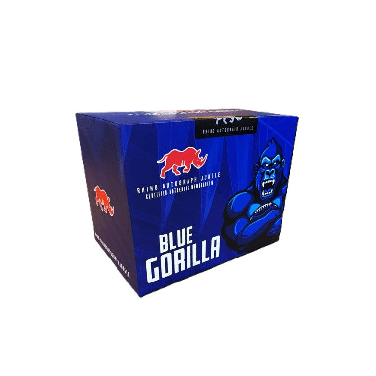 2025 Rhino Autograph Jungle (Blue Gorillia Edition) Full Size Signed Helmet