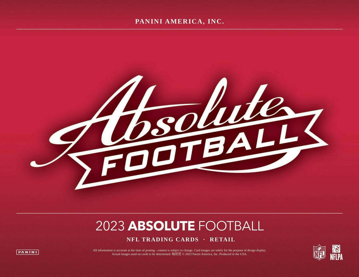 2023 Panini Absolute Football 6-Pack Hobby Blaster Box (Purple Parallels!)