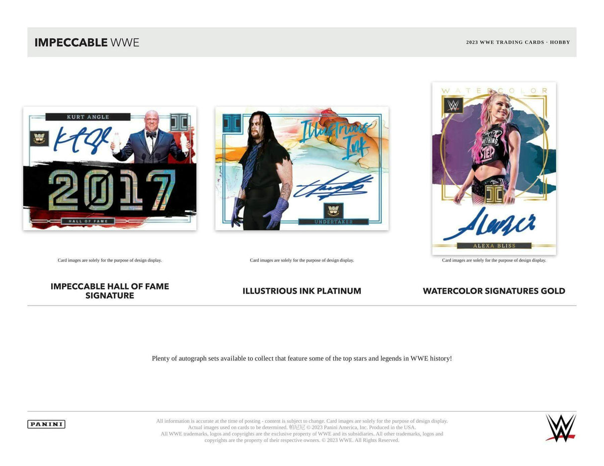 2023 Panini Impeccable WWE Hobby Box