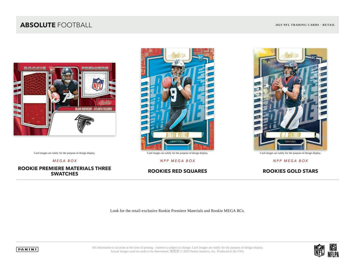 2023 Panini Absolute Football Mega Box