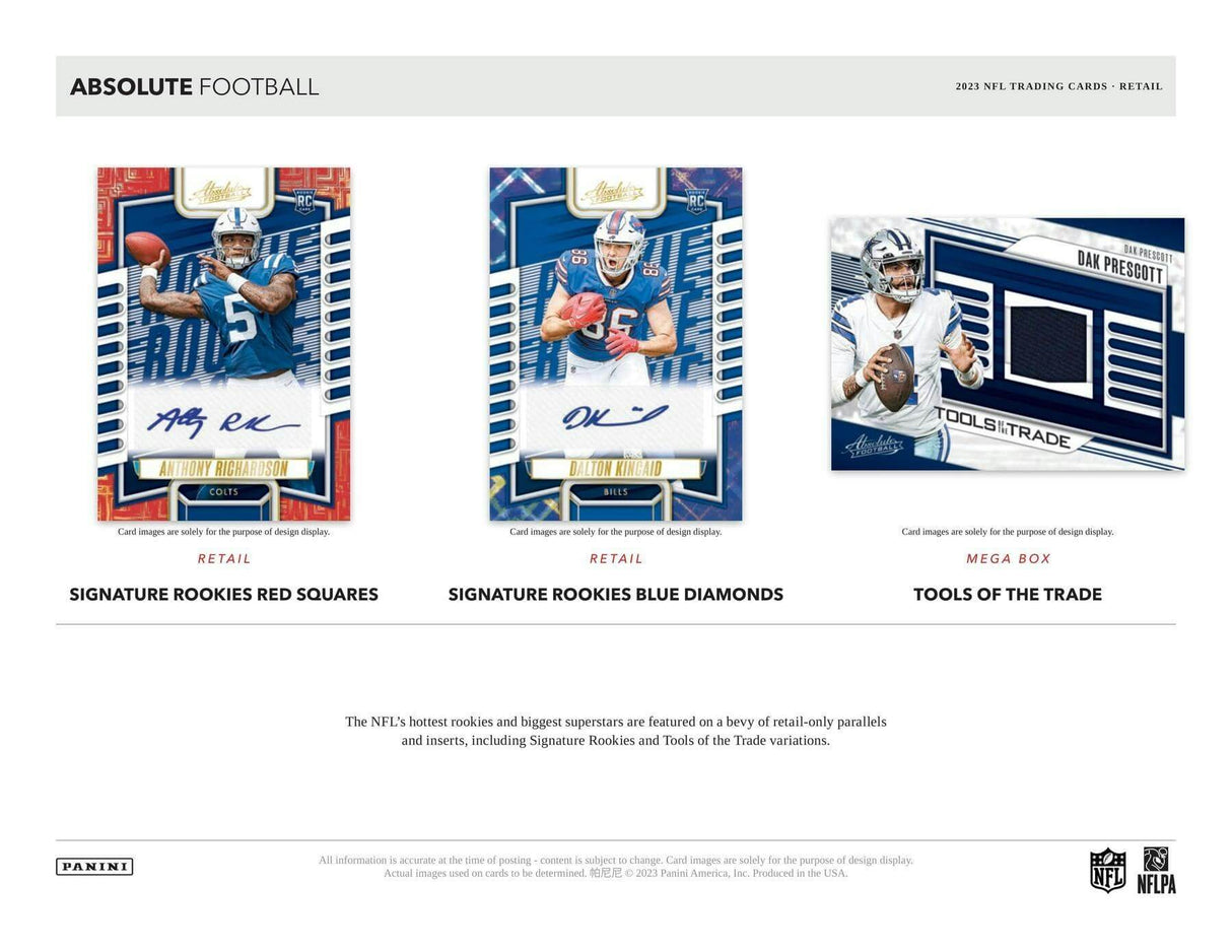 2023 Panini Absolute Football Mega Box