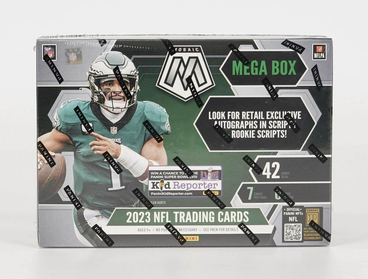 2023 Panini Mosaic Football Mega Box (Reactive Yellow Parallels!)