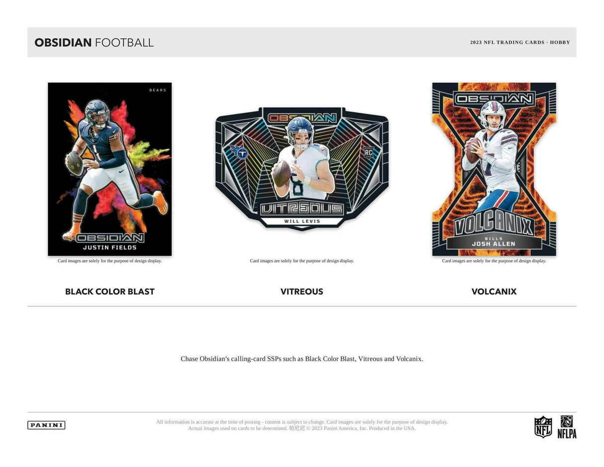 2023 Panini Obsidian Football Hobby Box