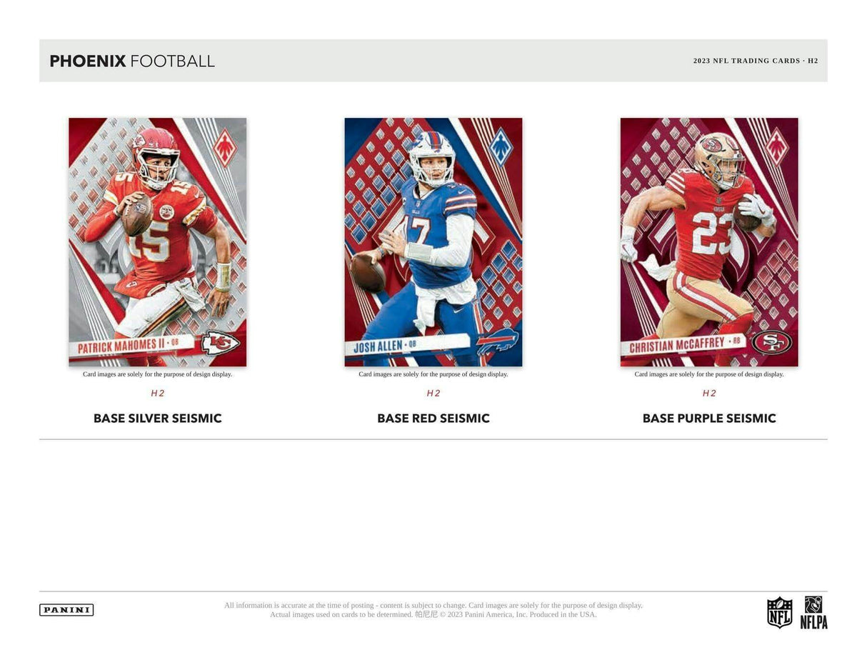 2023 Panini Phoenix Football H2 Pack