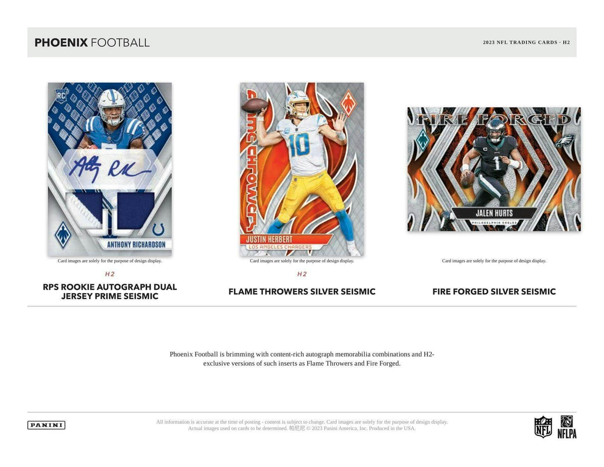 2023 Panini Phoenix Football H2 Pack