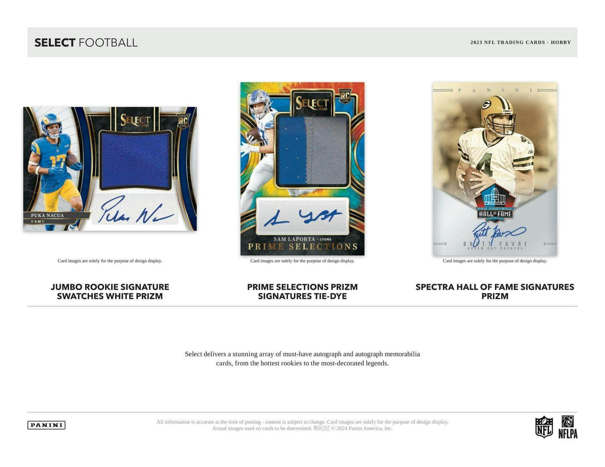 2023 Panini Select Football Hobby Pack