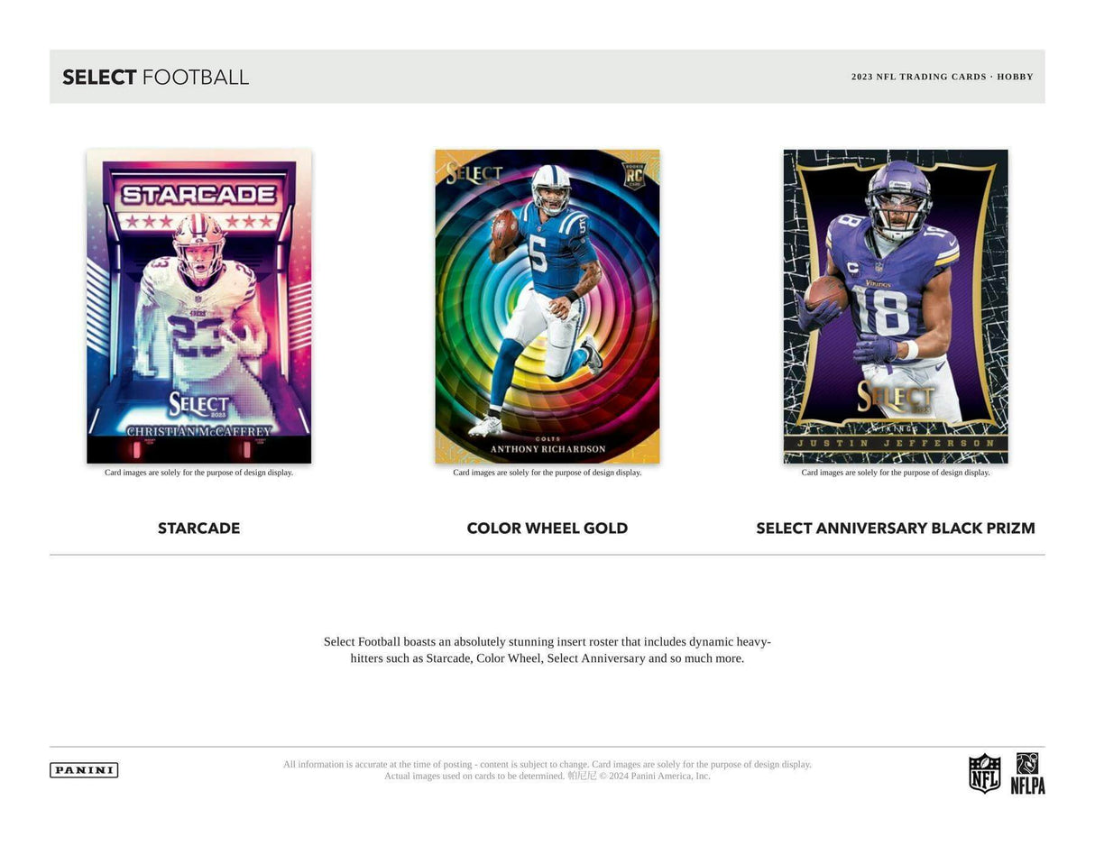 2023 Panini Select Football Hobby Pack