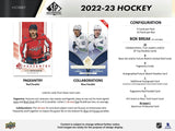 2022/23 Upper Deck SP Authentic Hockey Hobby Box