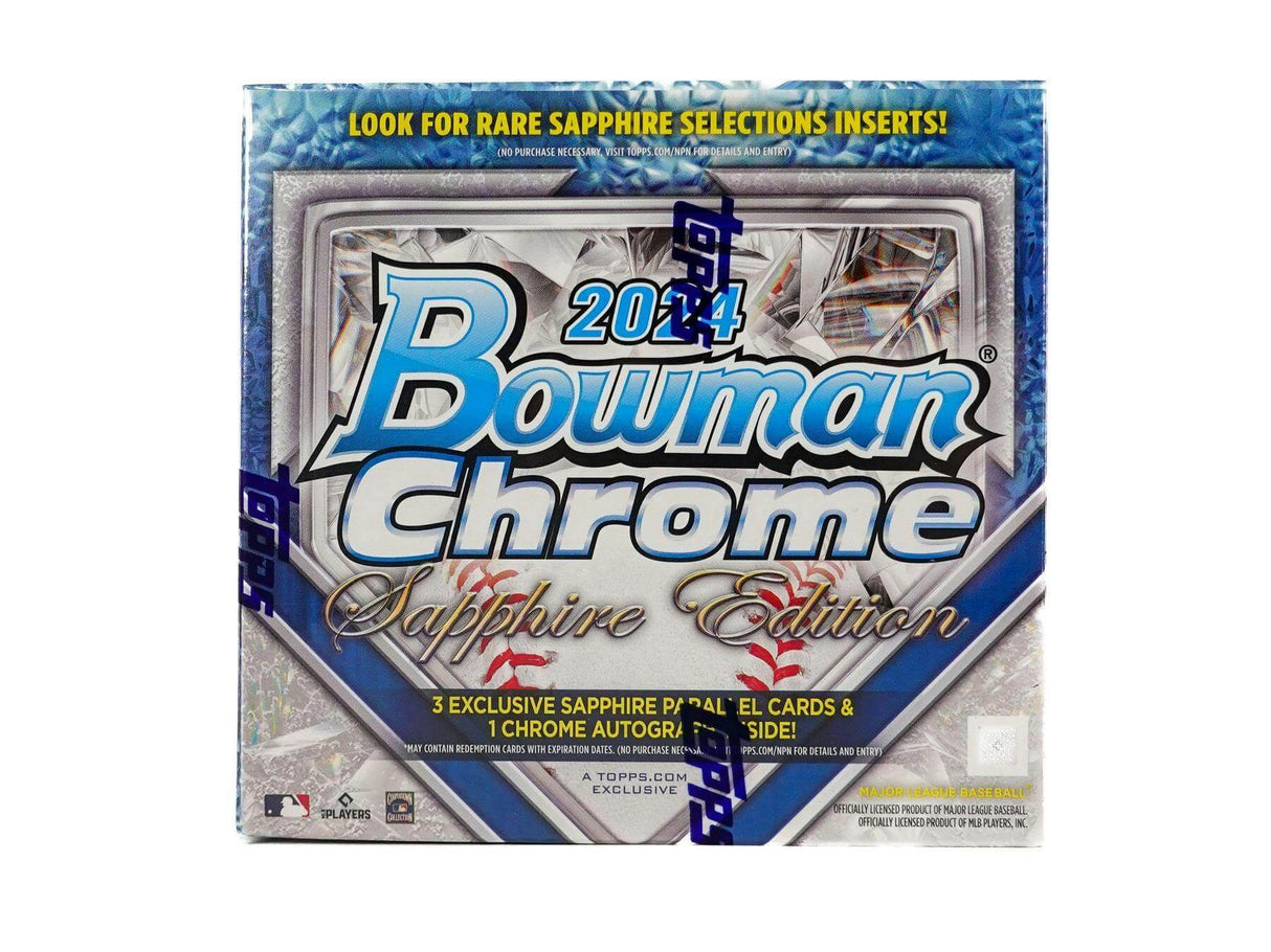 2024 Bowman Chrome Sapphire Baseball Hobby Box