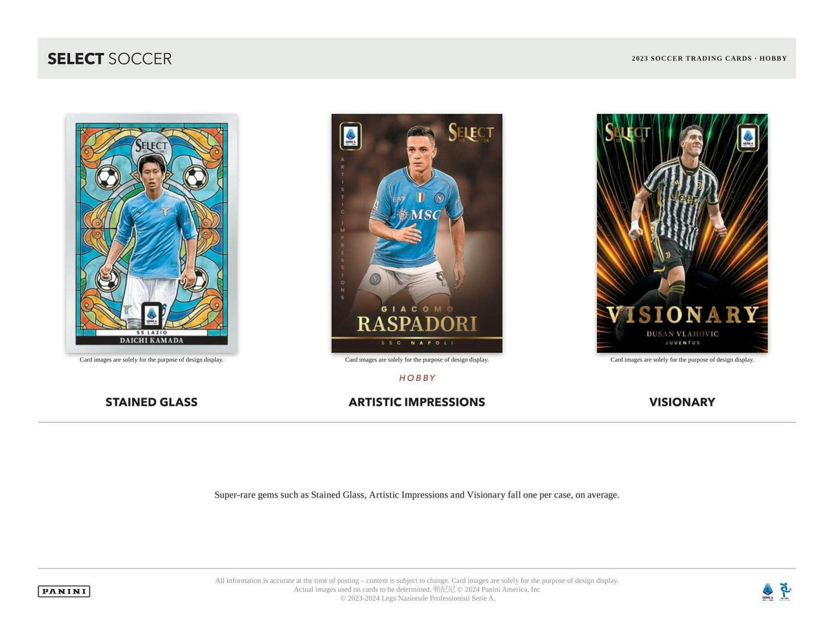 2023/24 Panini Select Serie A Soccer Hobby Pack