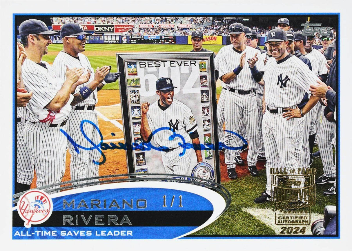 2024 Topps Archives Signature Series Retired Player Edition Baseball Hobby Box