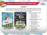 2023/24 Topps Chrome Basketball Hobby Pack