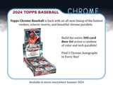 2024 Topps Chrome Baseball Hobby Pack